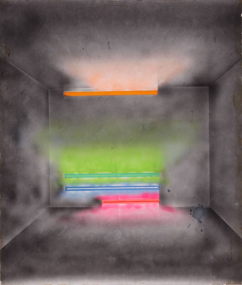 Untitled (Drawing for Neon Light Installations) by Peter Kennedy MCA