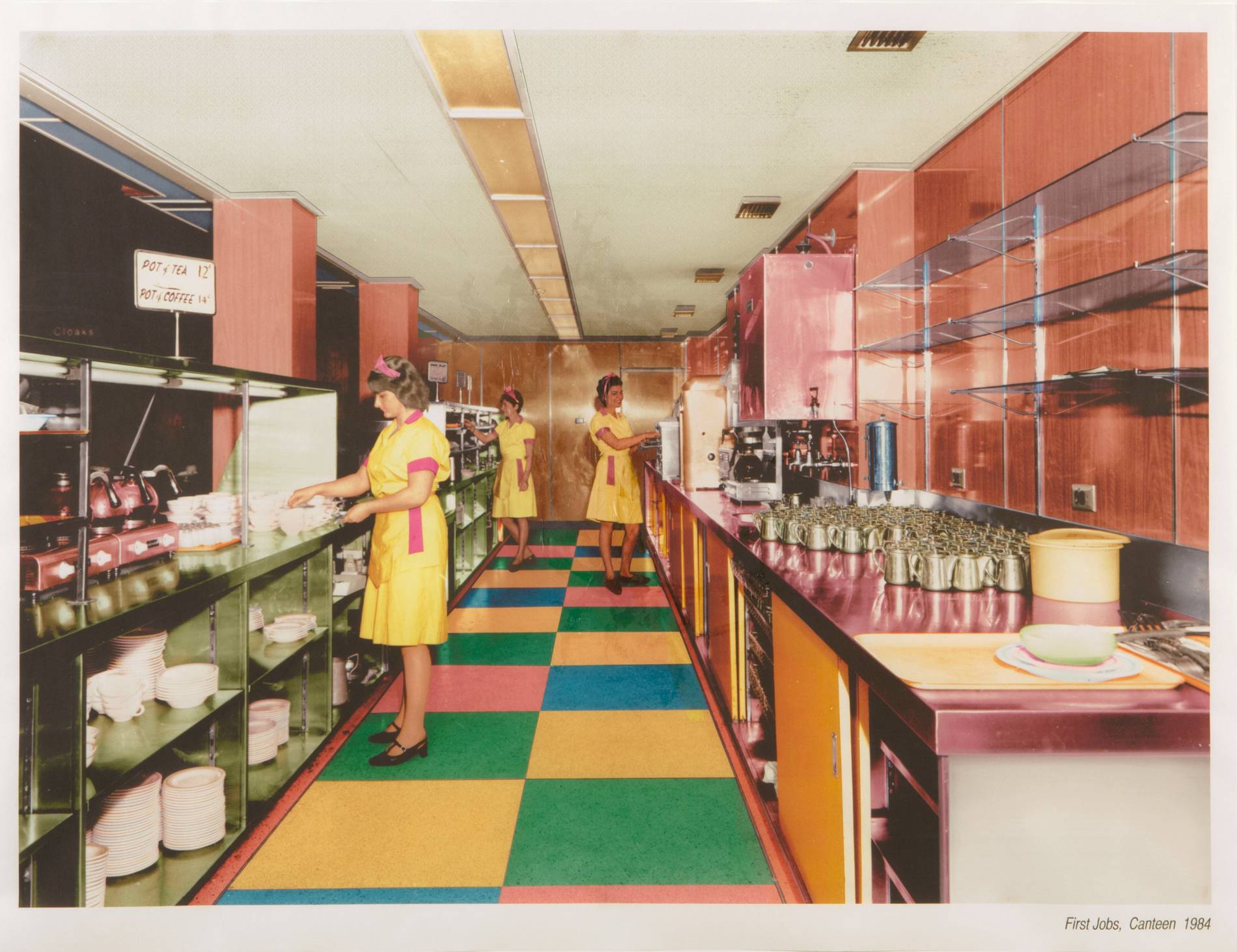 First Jobs, Canteen 1984 by Tracey Moffatt MCA Australia