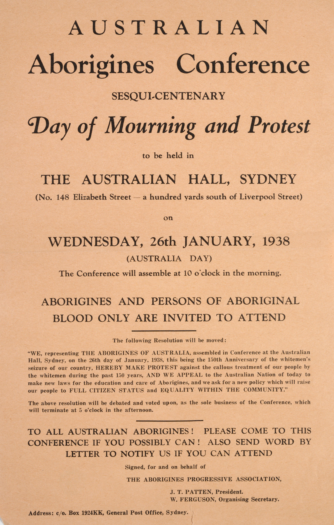 Marking 80 years since the Day of Mourning Stories & ideas MCA